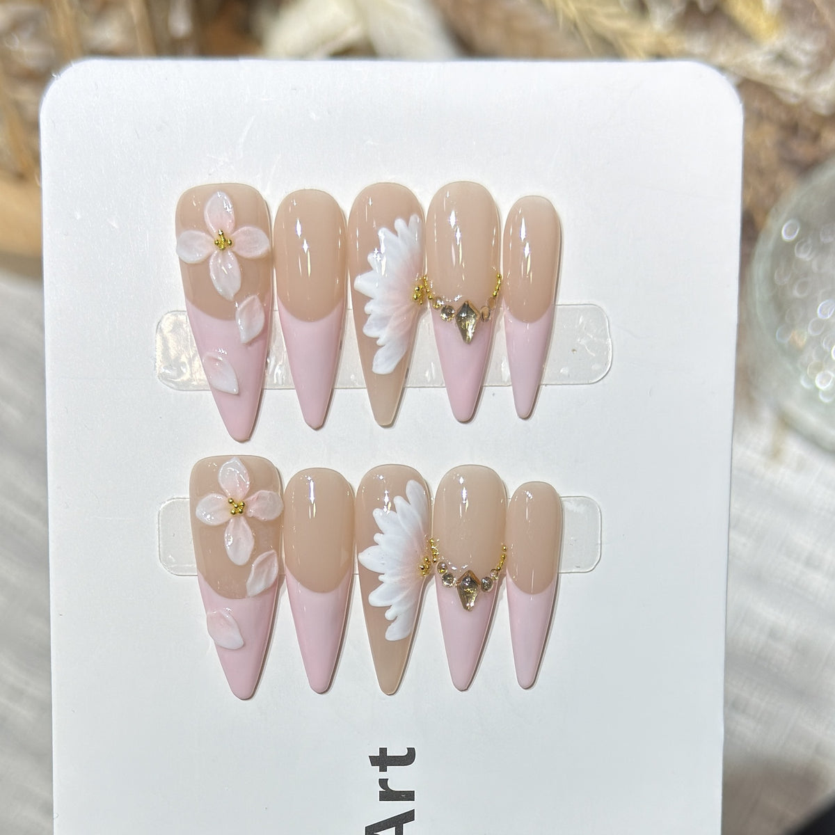 Wiederverwendbares Press-On Nagelset Brehn