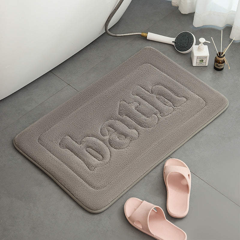Absorbierende Memory-Schaum-Badematte Brehn