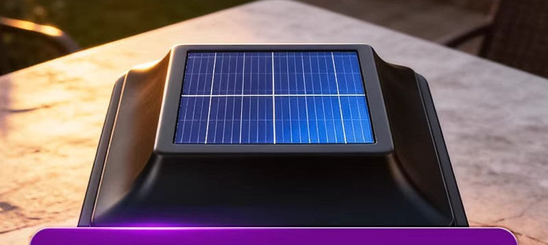 Solarbetriebene dekorative Gartenleuchte Brehn