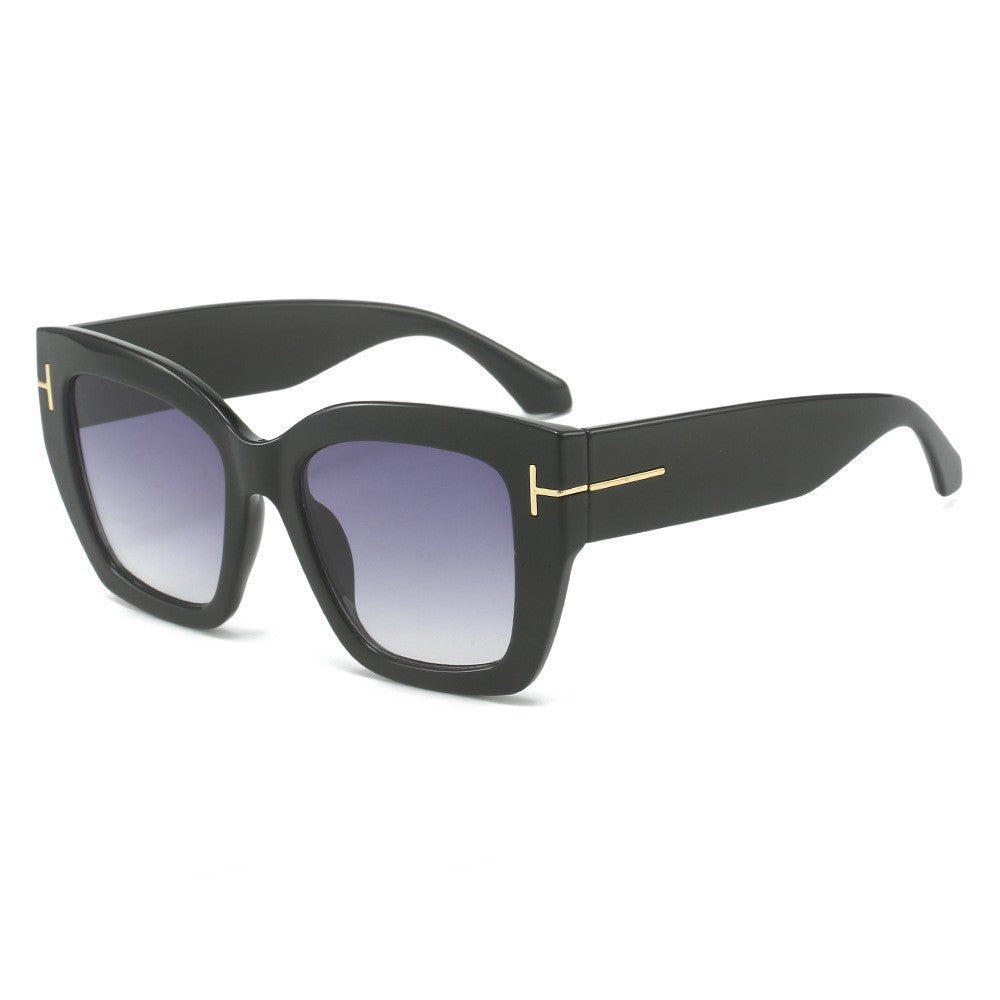 Moderne Übergroße Quadratische Sonnenbrille Brehn