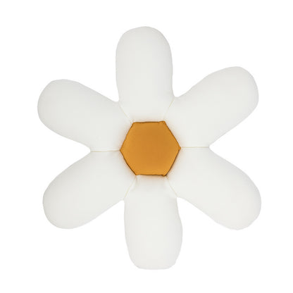 Quadratischer dekorativer Kissenbezug mit handtuftetem Blumen‑Tufting Brehn