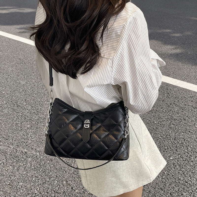 Gepatchte Handtasche