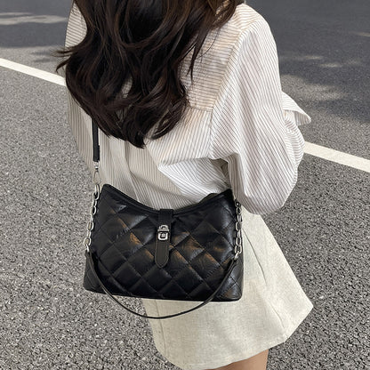 Gepatchte Handtasche