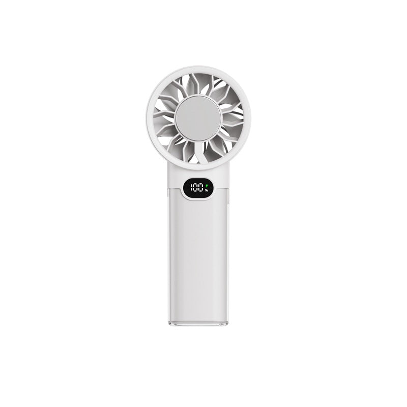 Damen tragbarer Folienventilator mit digitaler Anzeige Brehn
