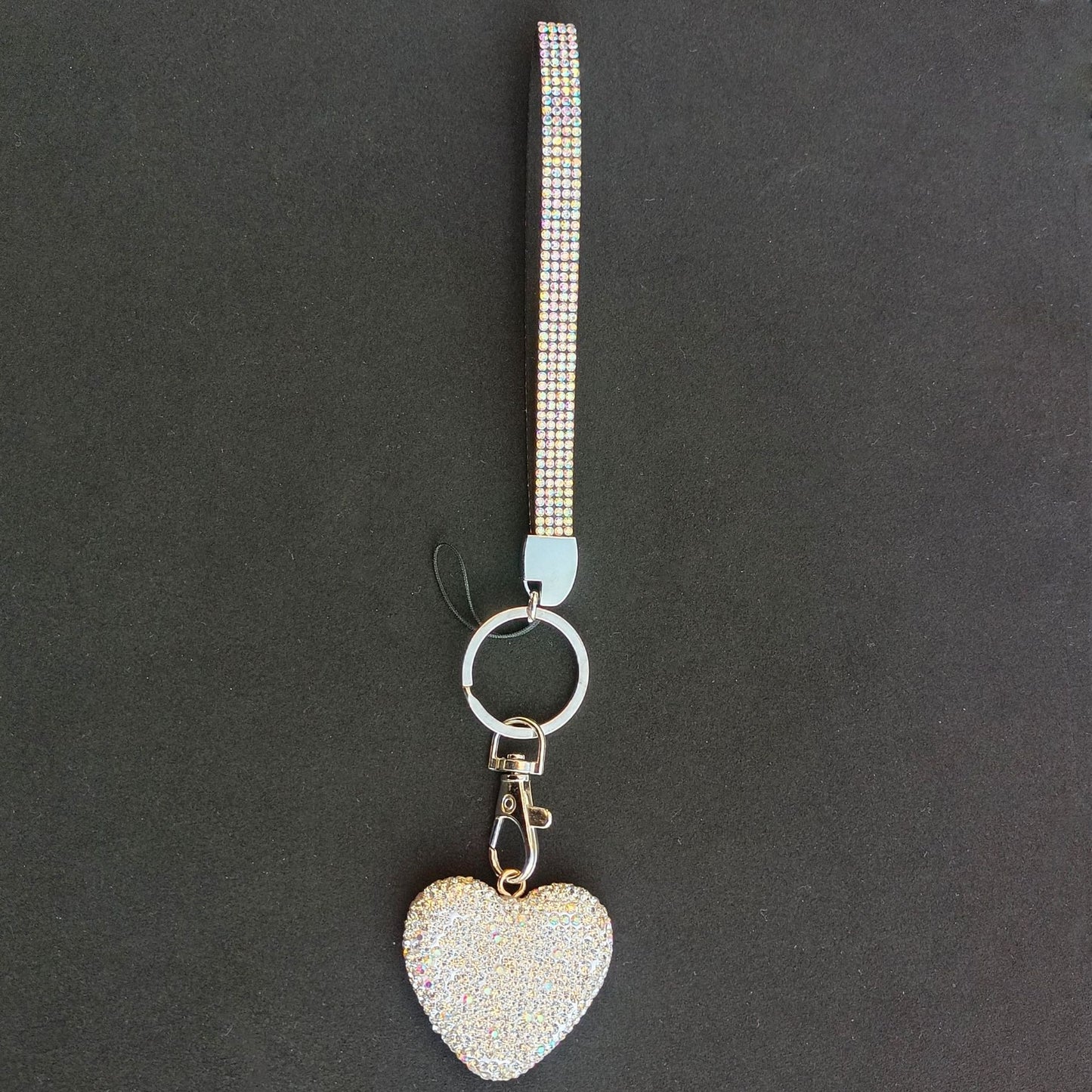 Rhinestone Herz Schlüsselanhänger Brehn