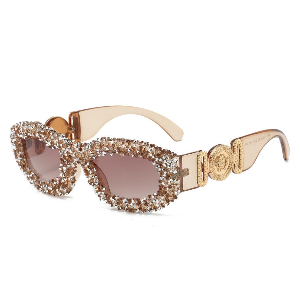 Damen Kristallverzierte Sonnenbrille Brehn