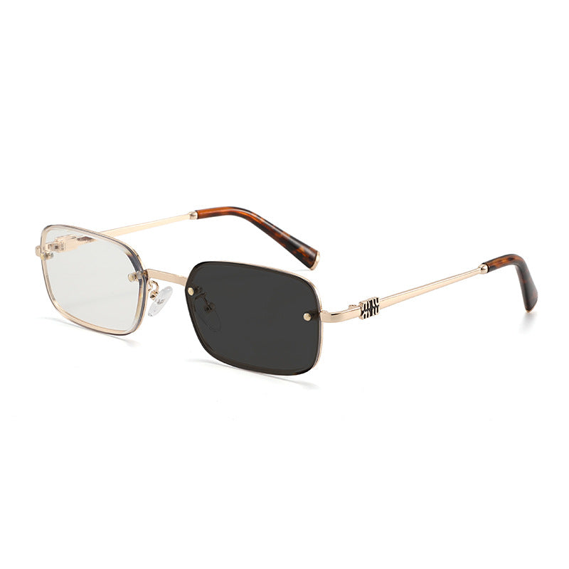 Damen Sonnenbrille mit elegantem, rechteckigem Rahmen und polarisierenden Gläsern Brehn