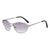 Modische Übergroße Oval Sonnenbrille