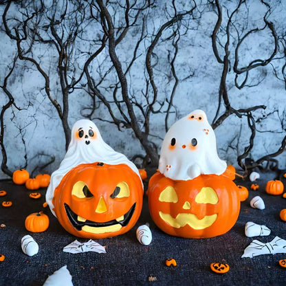 Lustige Halloween Kürbisfigur Brehn