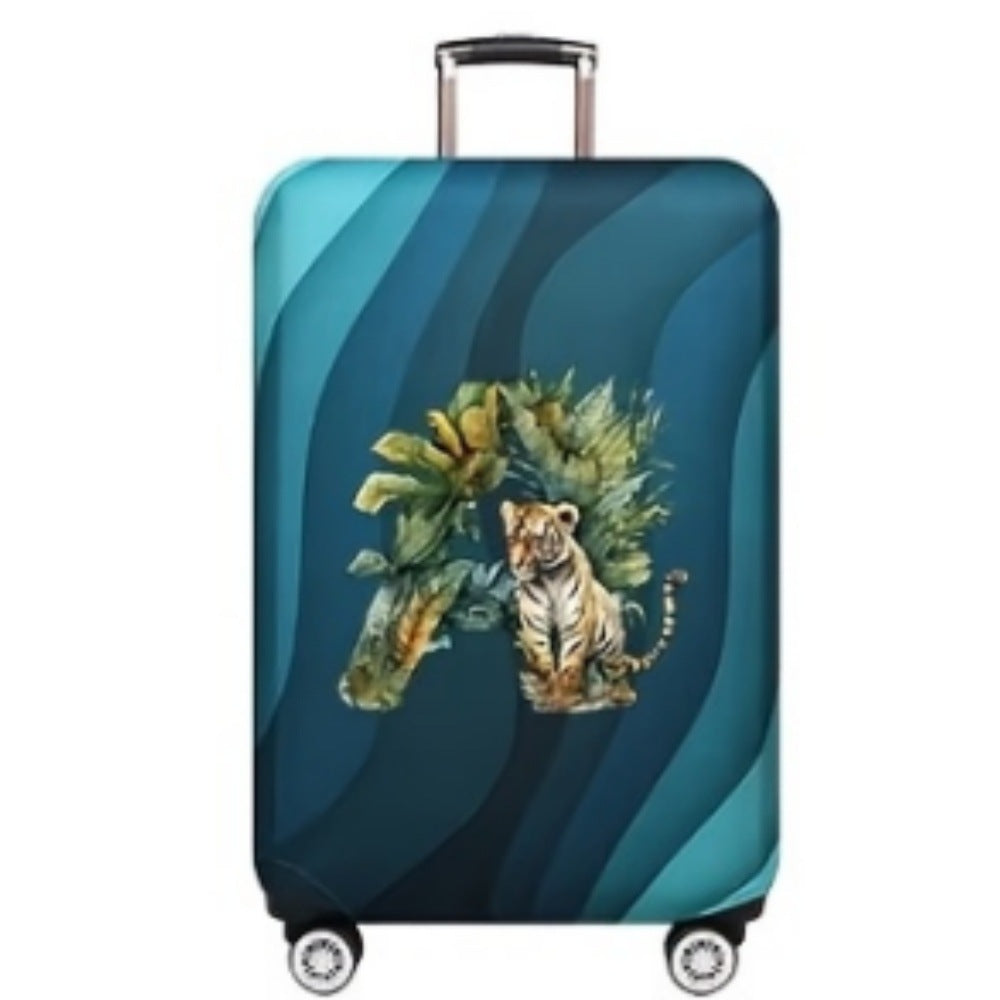 Damen Hartschalenreisekoffer mit stilvollem Tigerdesign Brehn