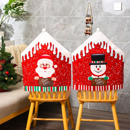 Festliche Kissenhülle mit Rentier-Motiv Brehn