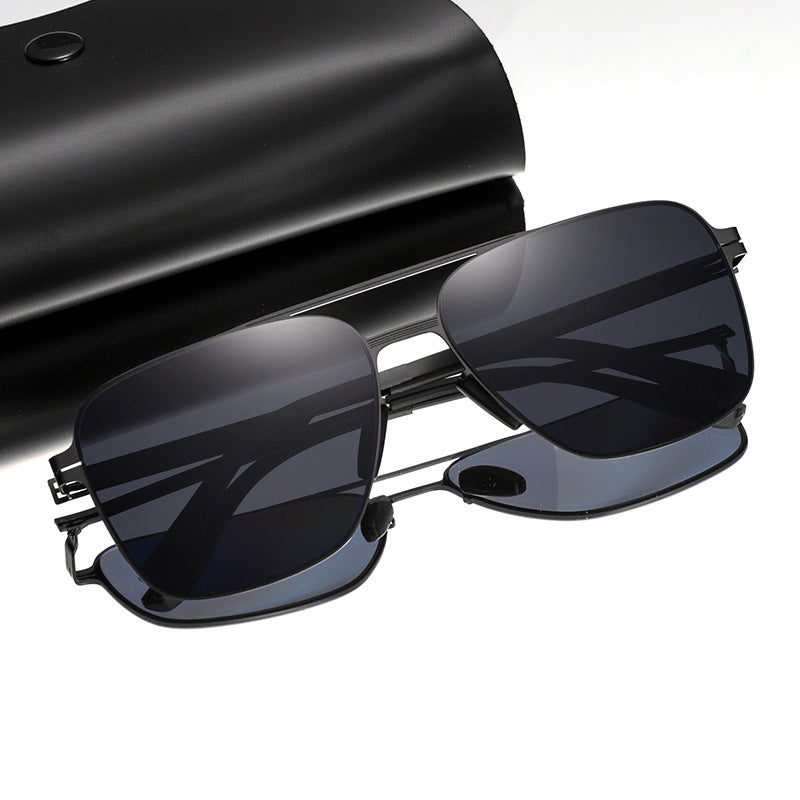 Premium Breite Rahmen Sonnenbrille Brehn