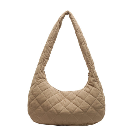 Chic gesteppte Hobo-Handtasche Brehn