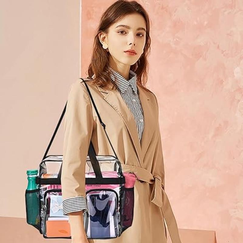 Durchsichtige Organizer-Tasche mit Praktischen Fächern Brehn