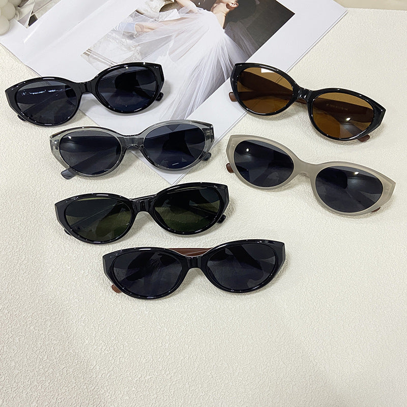 Modische Cat-Eye Sonnenbrille für Stilvolle Outfits Brehn