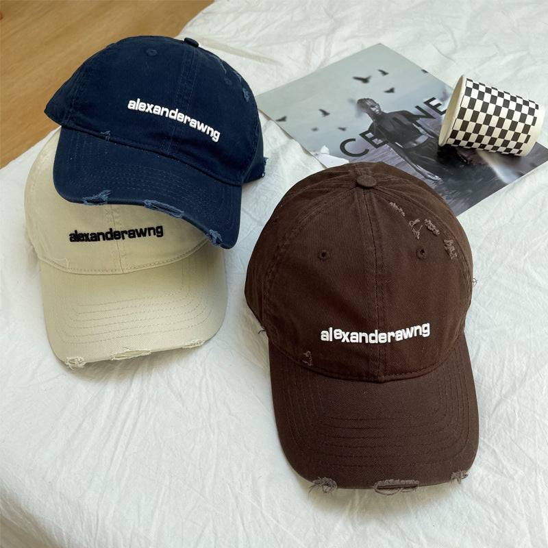 Unisex Vorgealterte Baumwoll-Baseballmütze Brehn