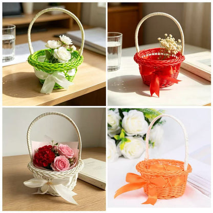 Dekorative handgewebte Geschenkkorb Brehn
