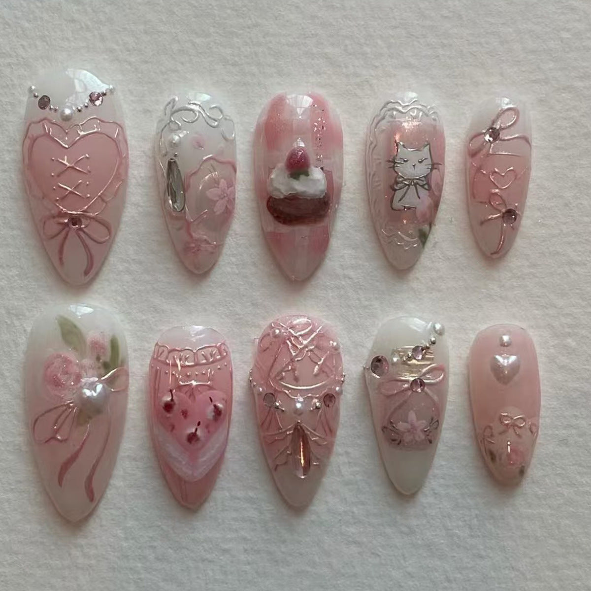 Thematic Artisan Press-On Nail Set Brehn