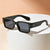 Moderne Minimalistische Quadratische Sonnenbrille Brehn