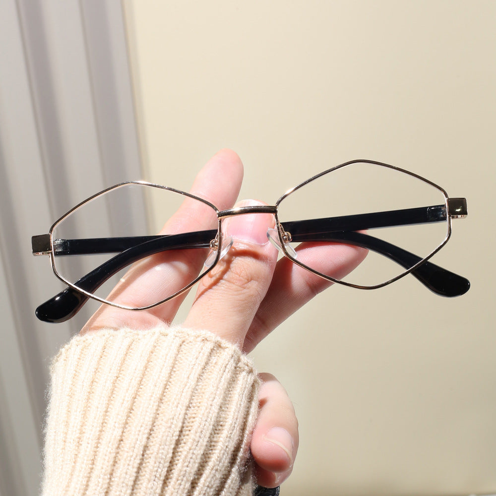 Damen geometrische modische Brille Brehn