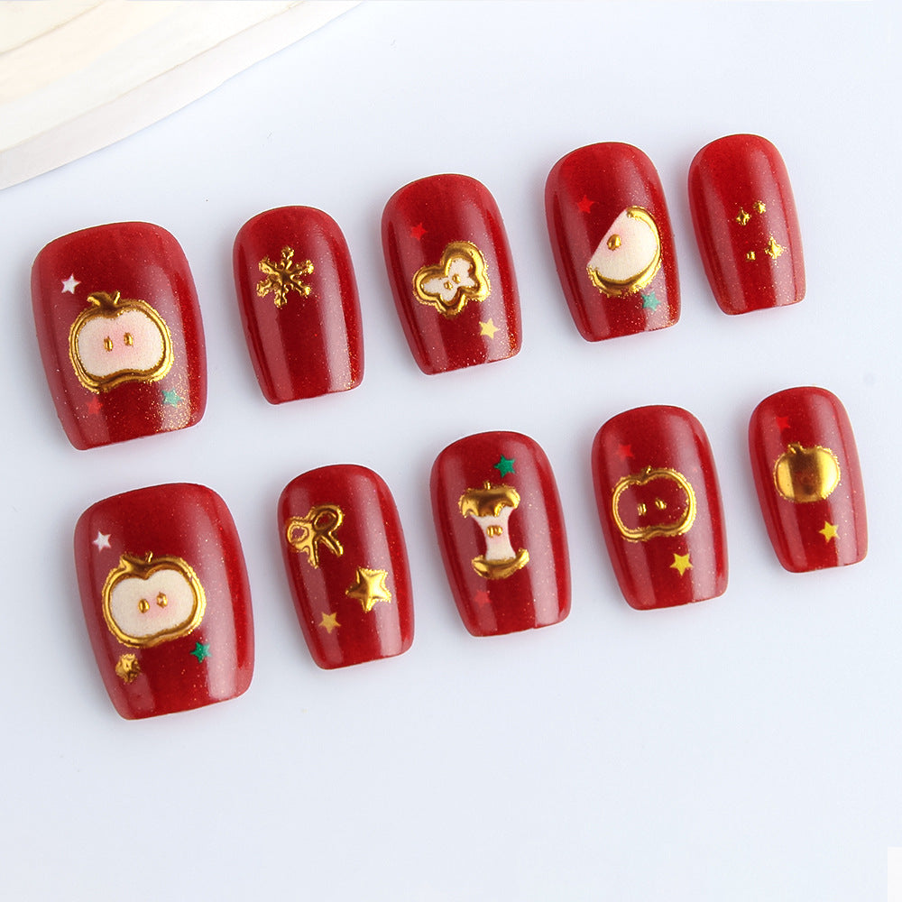 Festliches Themen-Press-On-Nagelset Brehn 1787542947
