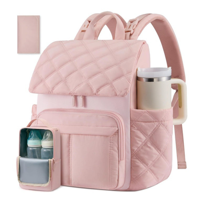Multifunktionaler Wickelrucksack mit Isoliertem Fach und Organizer Brehn