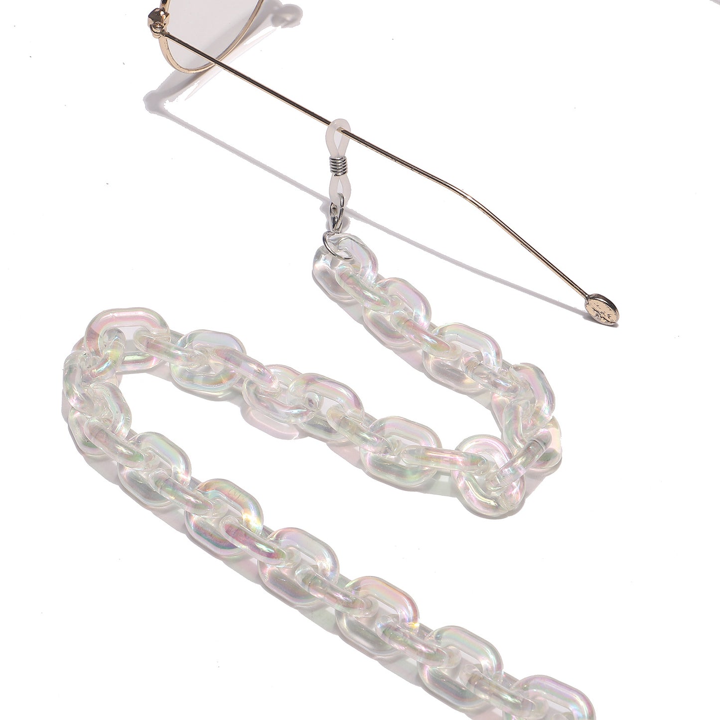 Stylischer Übergroßer Ketten-Brillenhalter Brehn