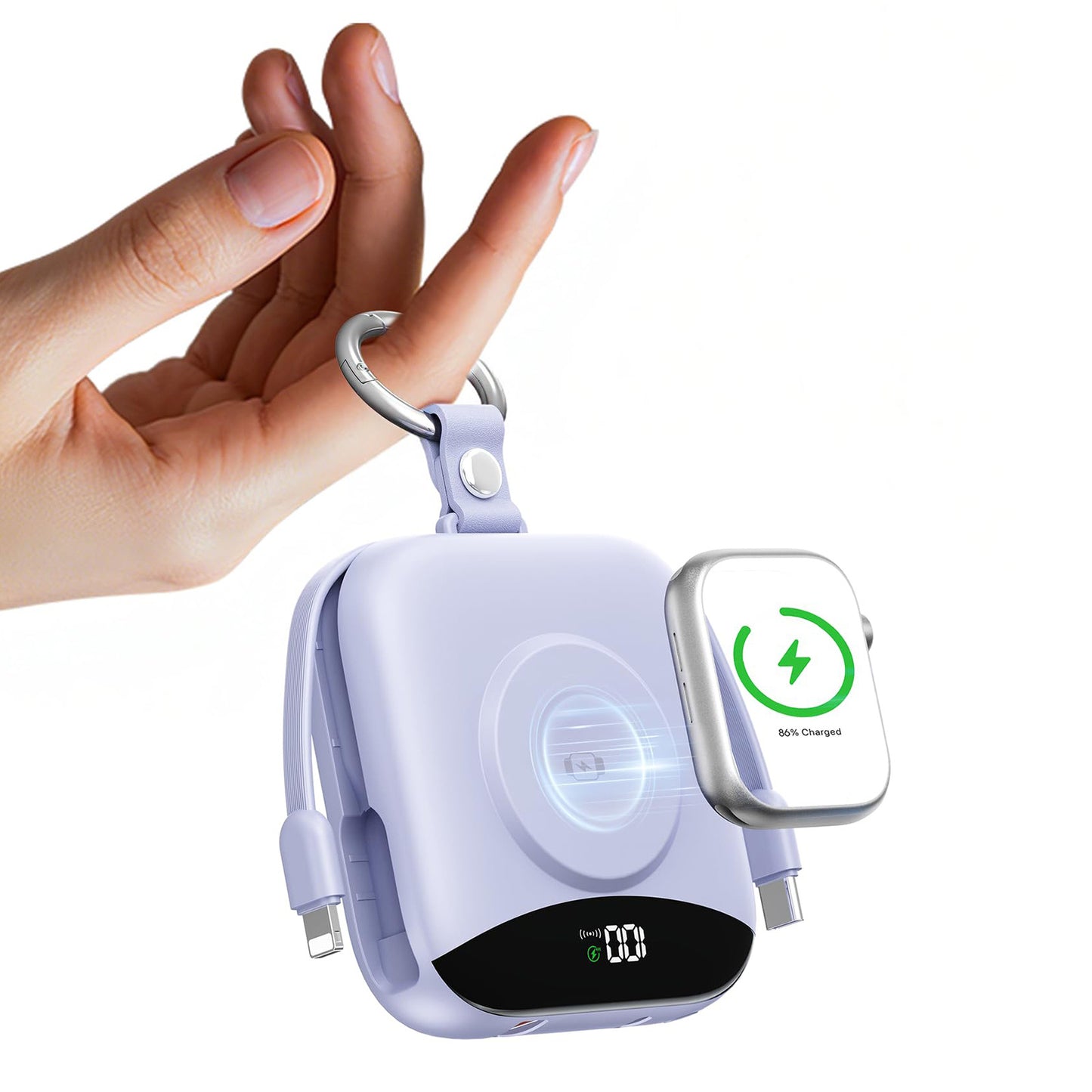 Tragbarer Wireless Charger Brehn