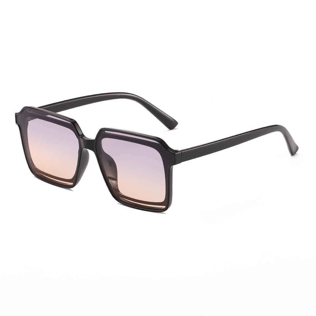 Damen moderne quadratische Sonnenbrille mit stilvollen Details Brehn