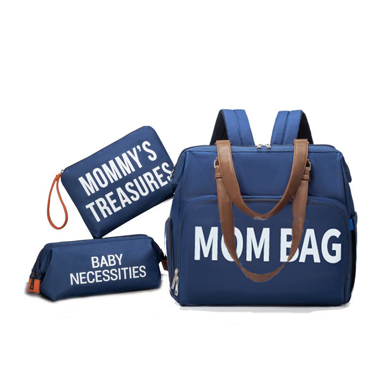 Multifunktionales Wickelrucksack-Set Brehn