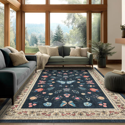 Dekorativer Floral-Design-Teppich Brehn