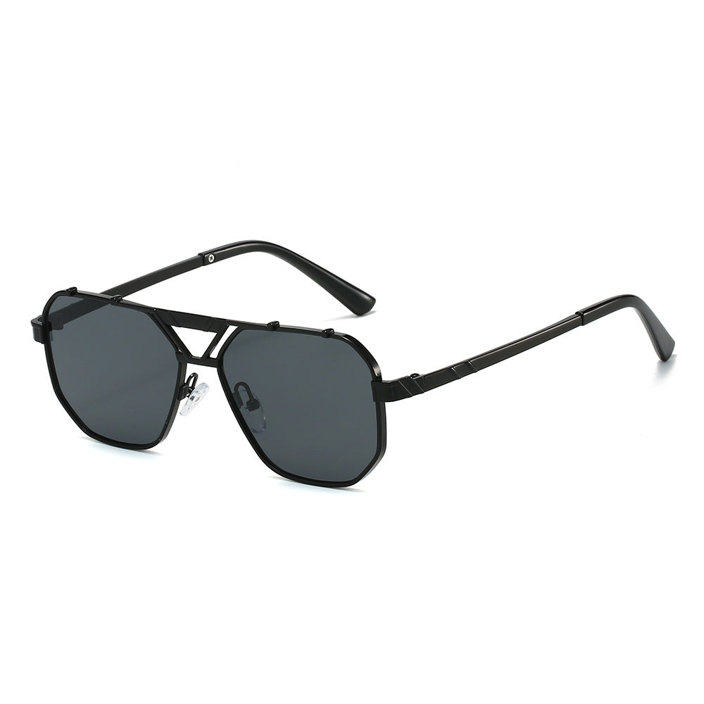 Damen Modische Sonnenbrille im einzigartigen Octagon-Design Brehn