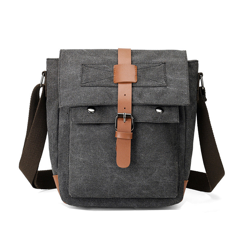 Vintage-inspiriert Canvas Messenger Bag Brehn