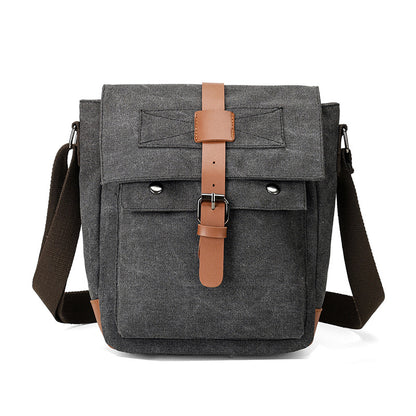 Vintage-inspiriert Canvas Messenger Bag Brehn