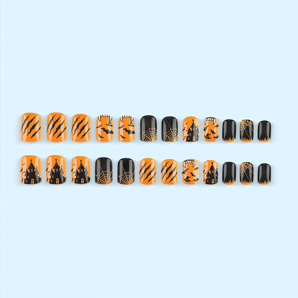 Kreatives Halloween Kunstnagel-Designset Brehn