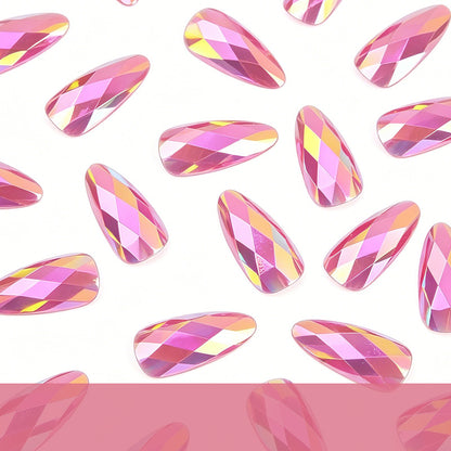 Glamouröse Strass-Nagelerweiterungen Brehn
