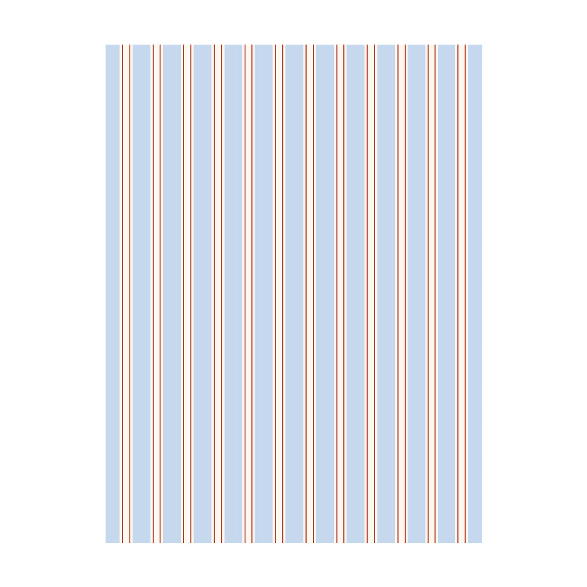 Striped Knit Reversible Throw Blanket with Piped Edge