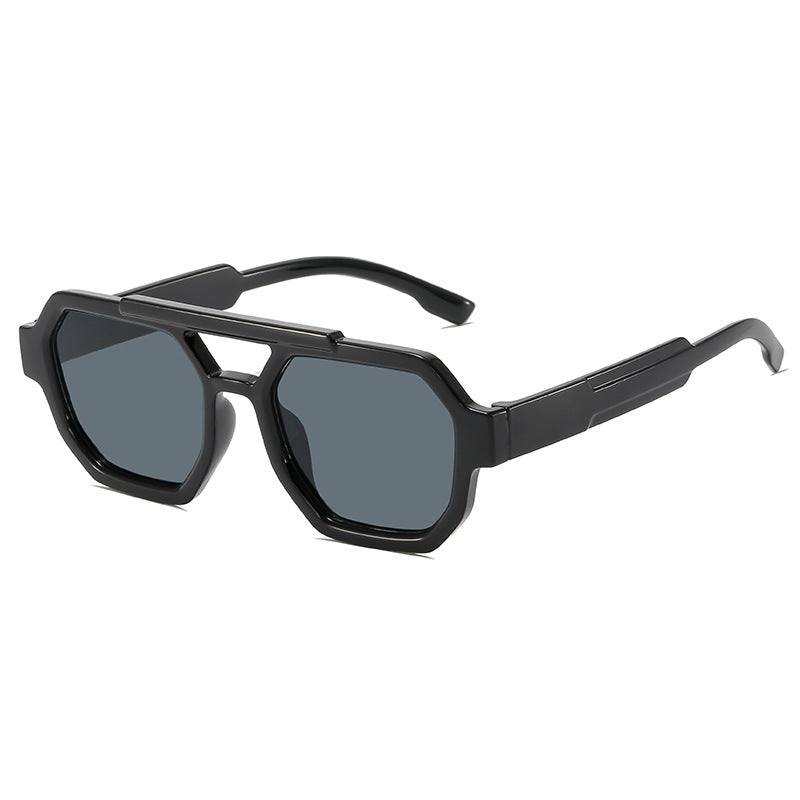 Stylische geometrische Rahmen Sonnenbrille Brehn