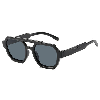 Stylische geometrische Rahmen Sonnenbrille Brehn
