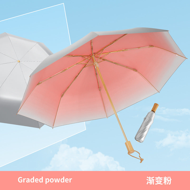 Damen Sonnenschutzschirm mit UV-Schutz und Winddichtem Design Brehn