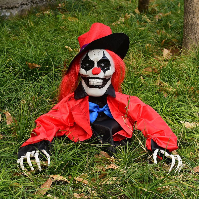 Creepy Clown Skeleton Dekoration Brehn