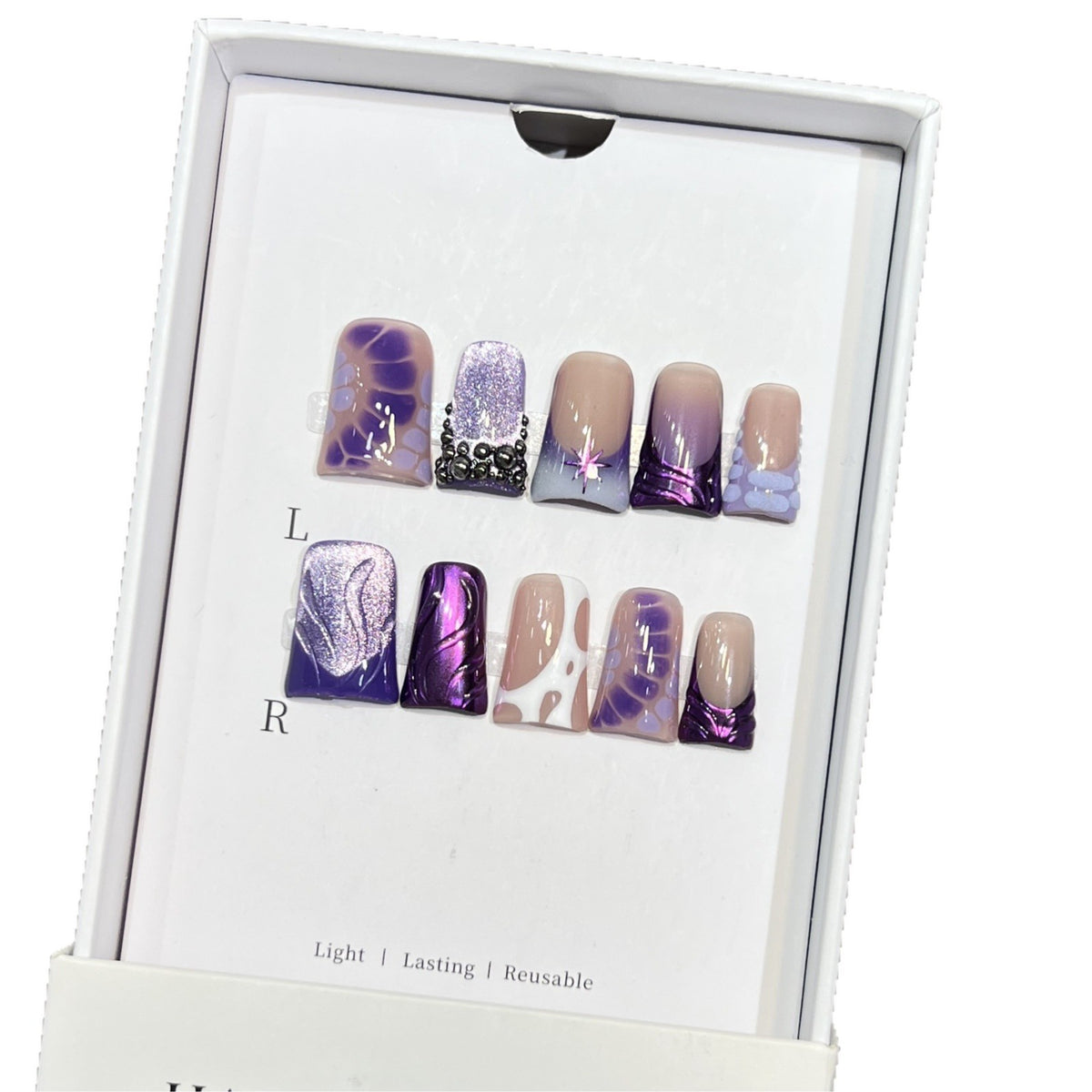 Verspielt Cartoon-Themen Press-On Nagelset Brehn