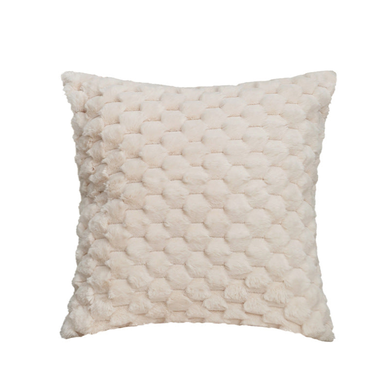 Kuschelkissen im Teddyfell-Stil Brehn