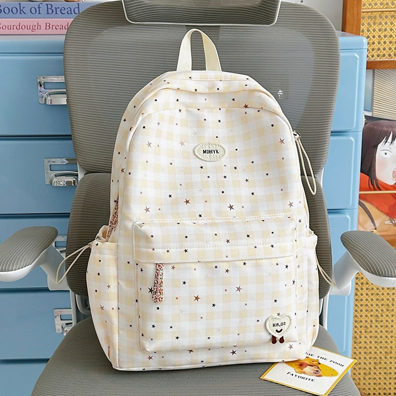 Stylischer kariert Mini Rucksack Brehn