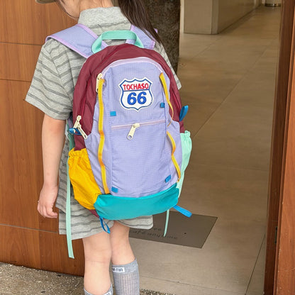Bunte Patchwork-Rucksack Brehn