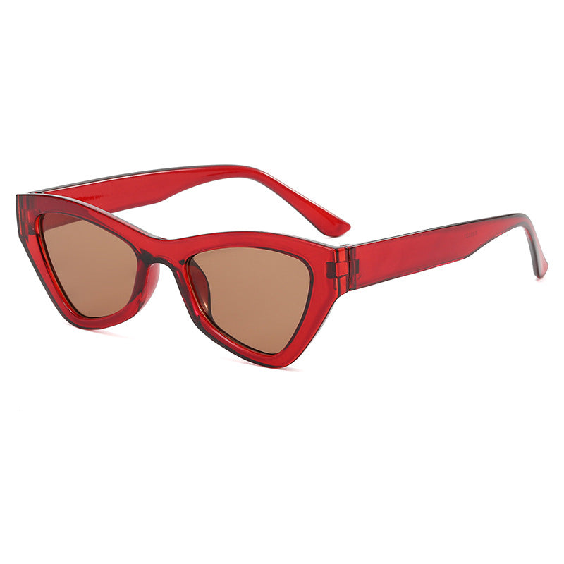 Damen trendige Cat-Eye Sonnenbrille Brehn