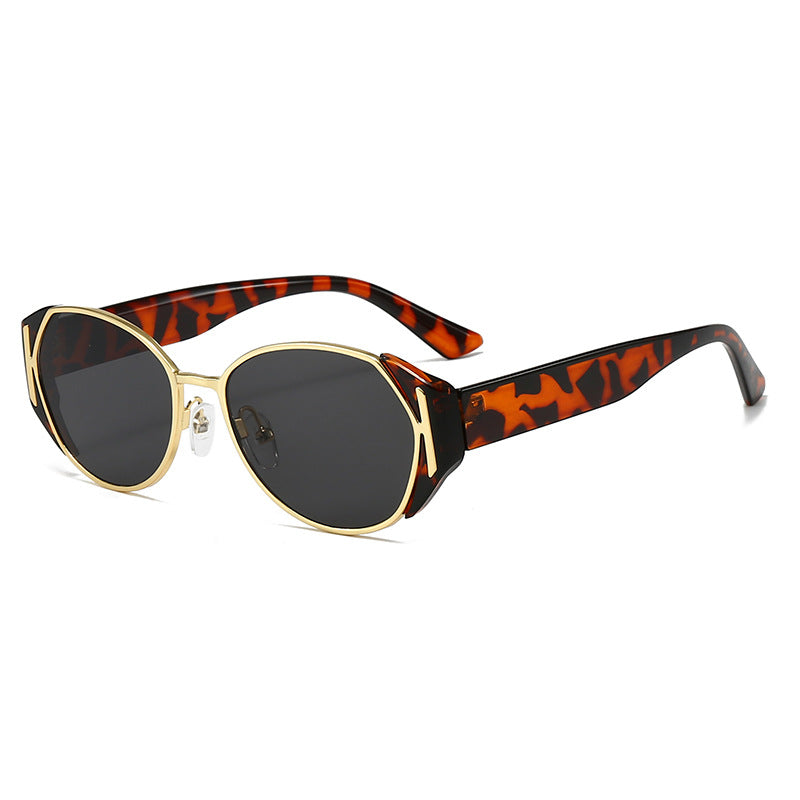 Damen modische Sonnenbrille mit markantem Rahmen Brehn