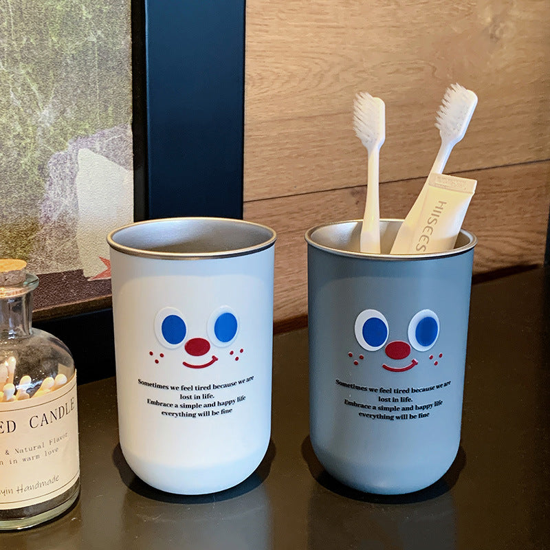 Edelstahl Becher mit Lustigem Design Brehn