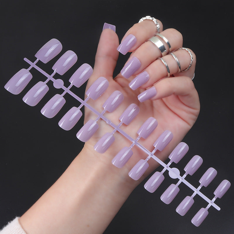 Natürliche glänzende Press-On-Nagelspitzen Brehn