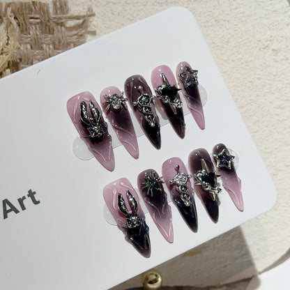 Künstlerisches 3D Dekoratives Nagelkunst Set